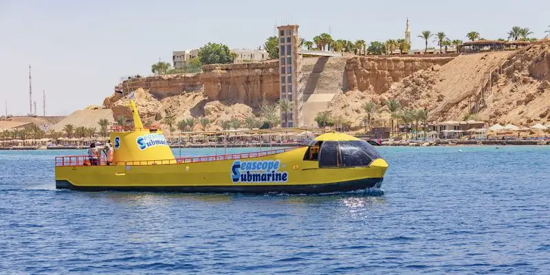 Passeio de submarino em Sharm el Sheikh 
